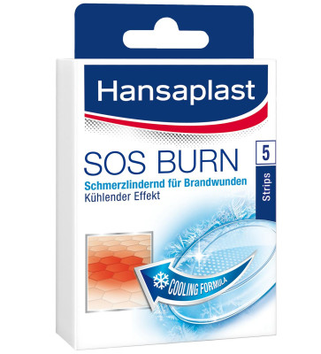 Hansaplast SOS Brandwunden-Pflaster Strips