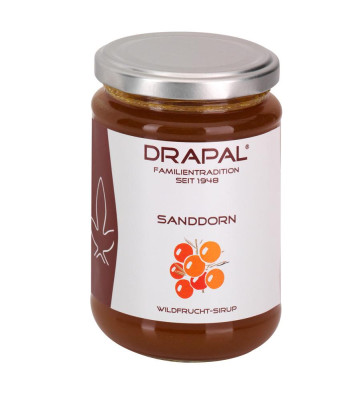 DRAPAL® Sanddorn Wildfruchtsirup Glas ohne Faltschachtel