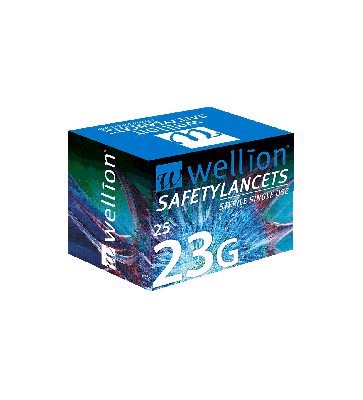Wellion SafetyLancets 23G