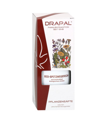 DRAPAL® Spitzwegerich bio Pflanzensaft