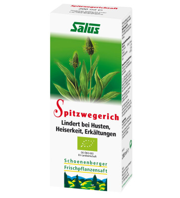Schoenenberger Bio-Pflanzensaft Spitzwegerich