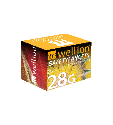 Wellion SafetyLancets 28G