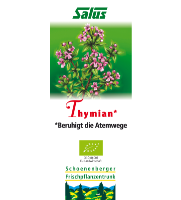 Schoenenberger Bio-Pflanzentrunk Thymian