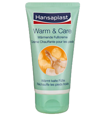 Hansaplast Warm & Care Fußcreme 75ml