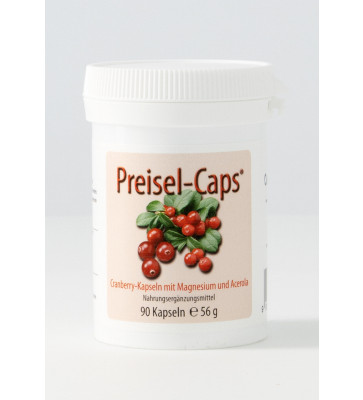 Preisel-Caps mit Cranberry, Magnesium und Acerola 90 Stück