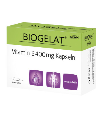 Biogelat Vitamin E 400 mg