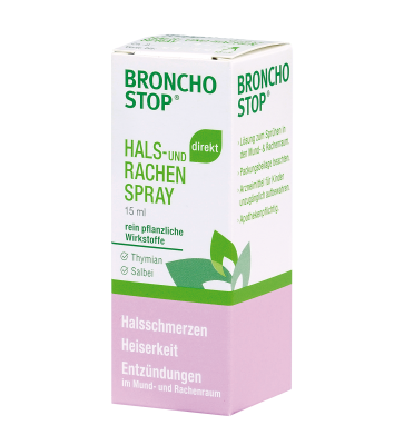 Bronchostop direkt Hals- und Rachenspray