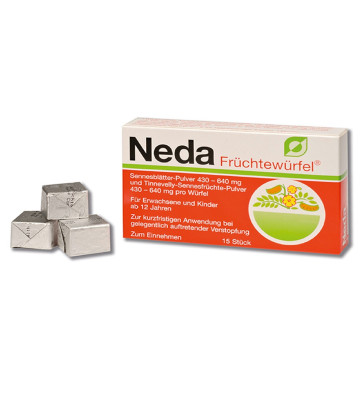 Neda® Früchtewürfel 15 Stück