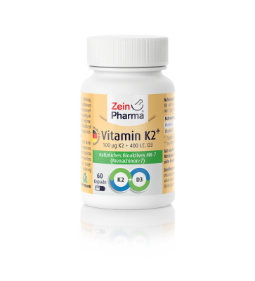 Zeinpharma Vitamin K2 MenaQ7 100 mcg Kapseln