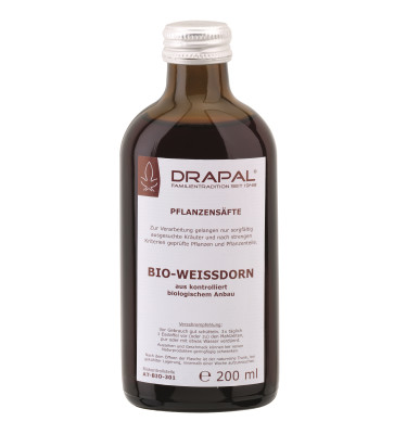DRAPAL® Weißdorn bio Pflanzensaft