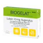 Biogelat Lutein 10 mg Augenplus